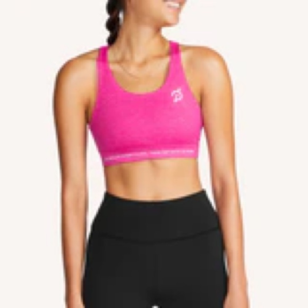 Jess Sims x Peloton Pink Sports Bra